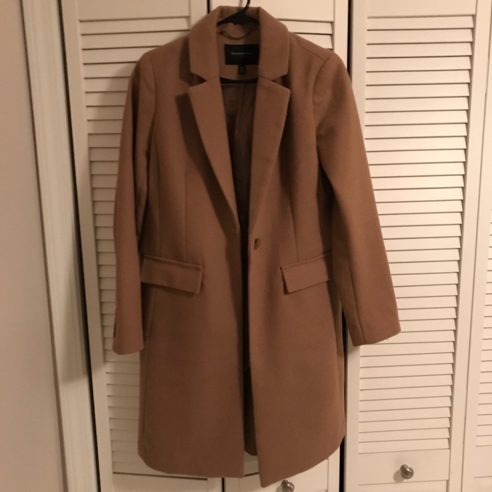banana republic long coat